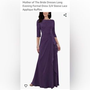 Purple Evening Gown, can be mother of the bride